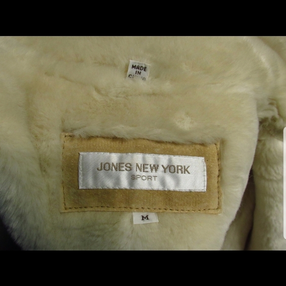 Jones New York Sport Suede Coat - Picture 2 of 4